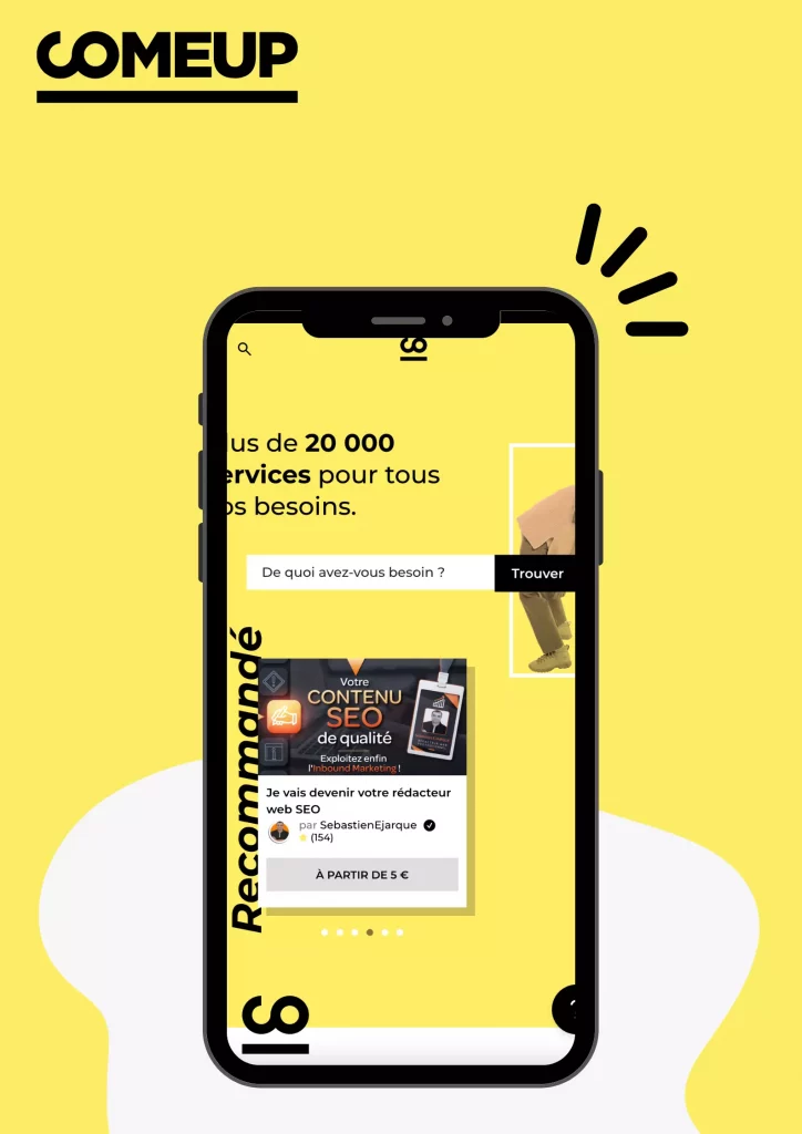 ComeUp code promo parraiange