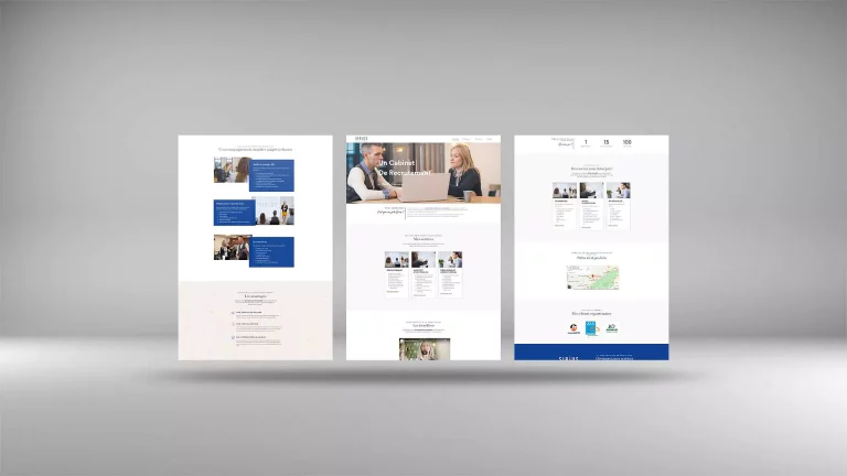 Création site web cabinet de recrutement - Agence web DAFT