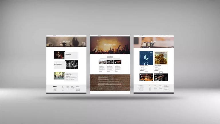 Création de site web pour un label de musique indépendant - agence digitale à Paris DAFT